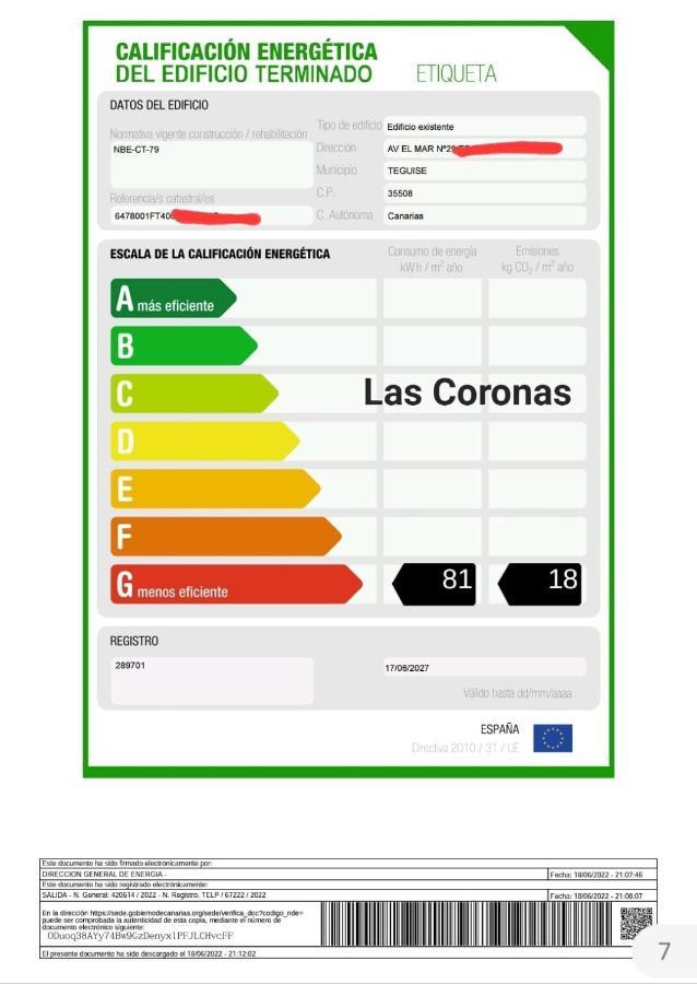 Appartement Coronas 48 Costa Teguise